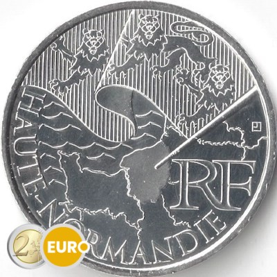10 euro Frankrijk 2010 - Hoog-Normandië UNC
