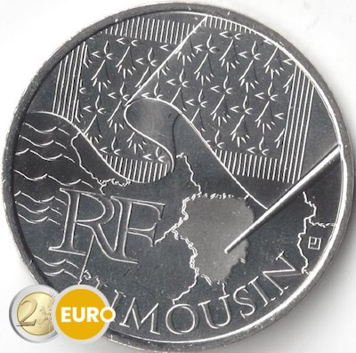 10 euro Frankrijk 2010 - Limousin UNC