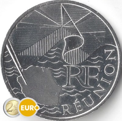 10 euro Frankrijk 2010 - Réunion UNC