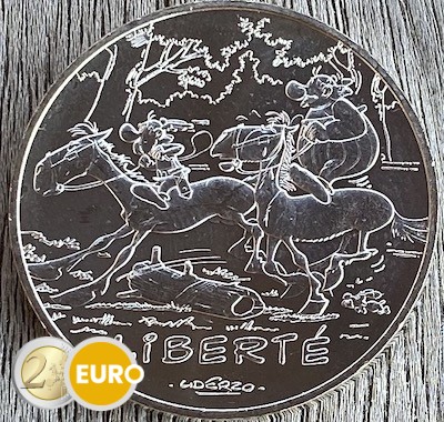 10 euro Frankrijk 2015 - Asterix Liberté De ronde van Gallia Asterix