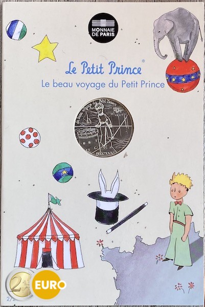 10 euro France 2016 - The Little Prince Tightrope walker La Rochelle