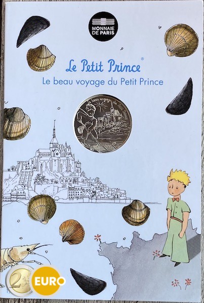 10 euro France 2016 - The Little Prince Mont-Saint-Michel