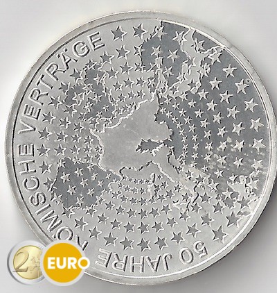 10 euro Germany 2007 - F 50 years Treaty of Rome ToR BU FDC