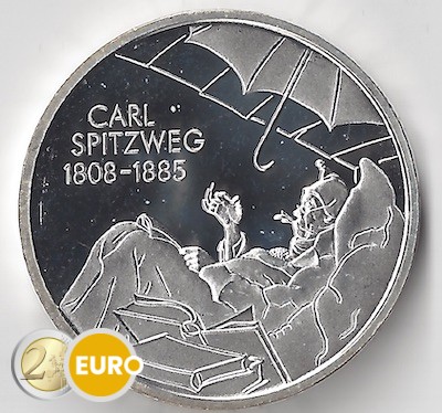10 euro Germany 2008 - D Carl Spitzweg BU FDC