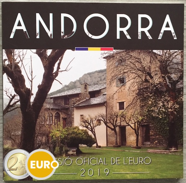 Série euro BU FDC Andorre 2019