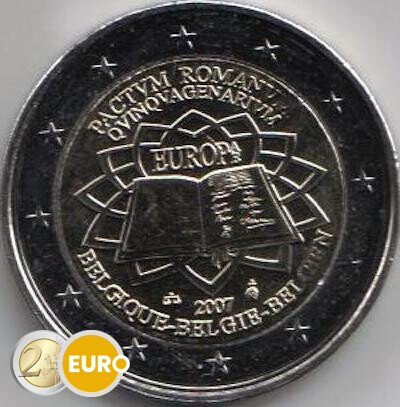 Belgium 2007 - 2 euro Treaty of Rome ToR UNC