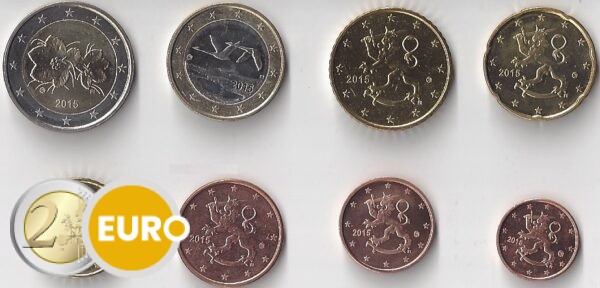 Euro set UNC Finland 2015