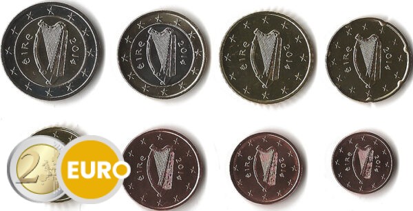 Euro set UNC Ireland 2004