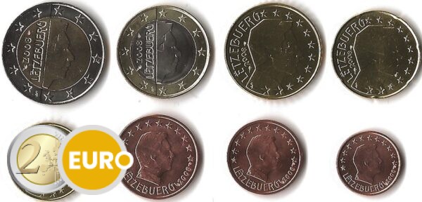 Euro set UNC Luxemburg 2008