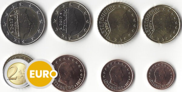 Euro set UNC Luxemburg 2017