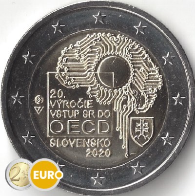 2 euro Slowakije 2020 - Toetreding tot OESO UNC