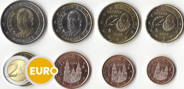 Euro set UNC Spain 2006