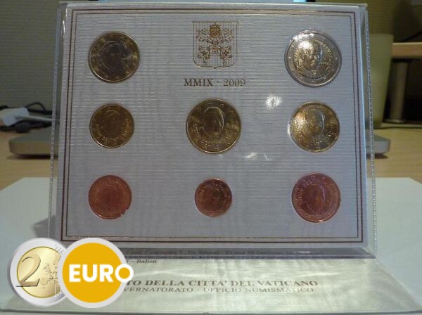 Euro set BU FDC Vaticaan 2009