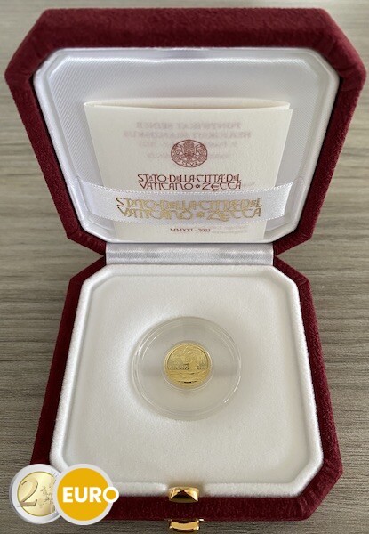 10 euro Vaticaan 2021 - Doopsel BE Proof Goud