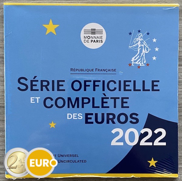 Euro set BU FDC France 2022