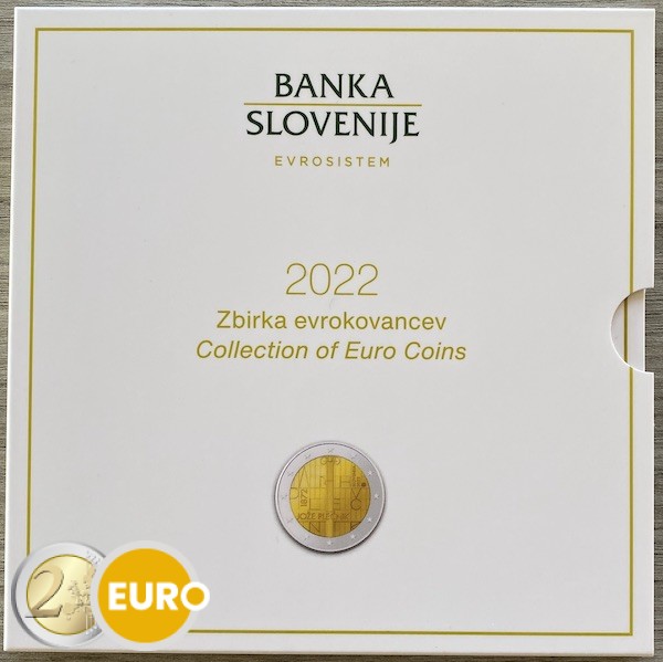Euro set BU FDC Slovenie 2022
