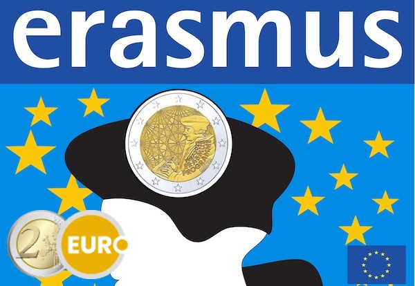 2 euro Malta 2022 - Erasmus BU FDC Coincard
