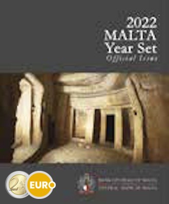 Euro set BU FDC Malta 2022 + 2 euro Hal Saflieni Hypogeum