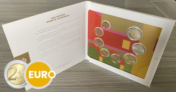 Euro set BU FDC San Marino 2022