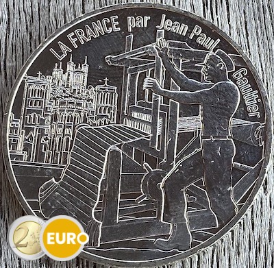 10 euros France 2017 - Jean-Paul Gaultier - Lyon lumineuse