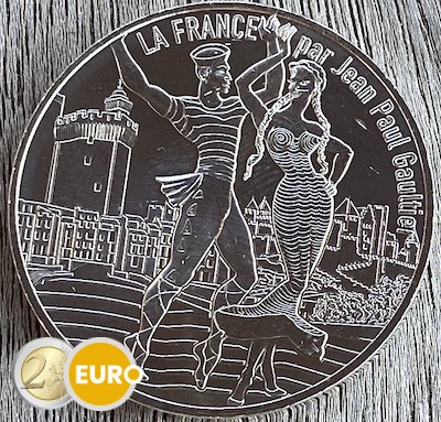 10 euros France 2017 - Jean-Paul Gaultier - Roussillon dansant