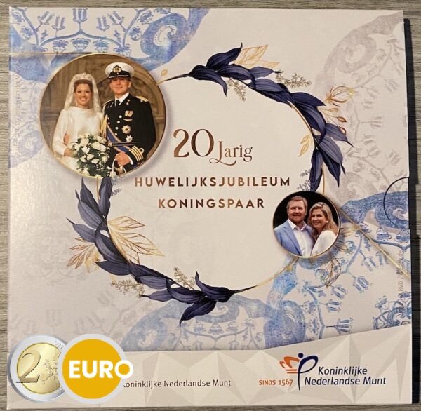Euro set BU FDC Nederland 2022 Huwelijk