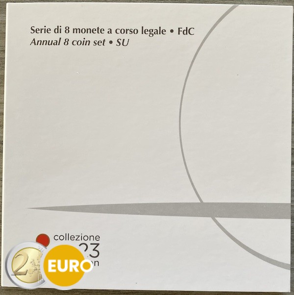 Euro set BU FDC Italie 2023