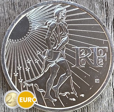15 euro Frankrijk 2008 - Zaaister in beweging UNC