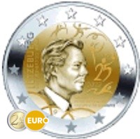 2 euro Luxemburg 2023 - 25 jaar Lid Internationaal Olympisch Comité UNC