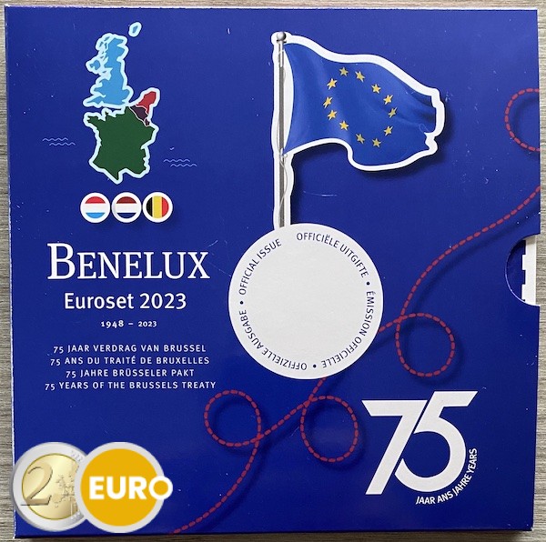 Euro set BU FDC Benelux 2023