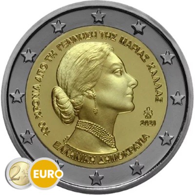 2 euro Griekenland 2023 - Maria Callas UNC