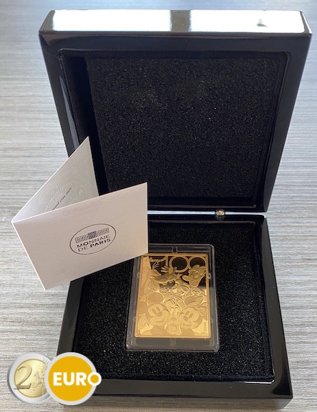 200 euro Frankrijk 2023 - 100 jaar Disney - Mickey Mouse en vrienden BE Proof Goud