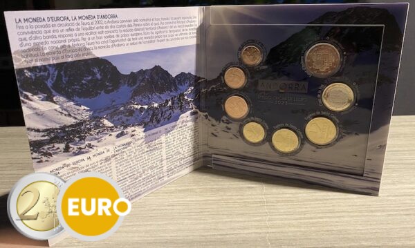 Euro set BU FDC Andorra 2023