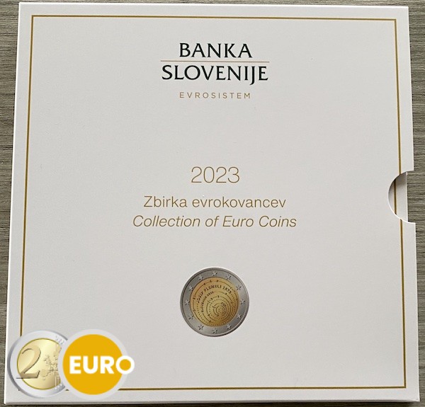 Euro set BU FDC Slovenia 2023
