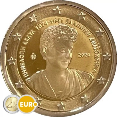2 euro Griekenland 2024 - Penelope Delta UNC
