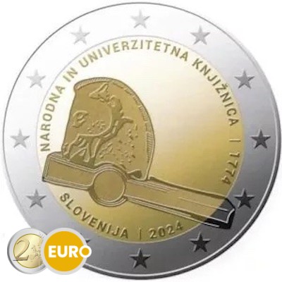2 euro Slovenie 2024 - Universiteitsbibliotheek UNC