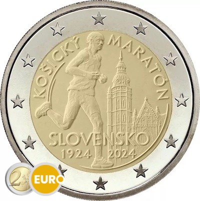 2 euro Slowakije 2024 - Marathon Košice UNC