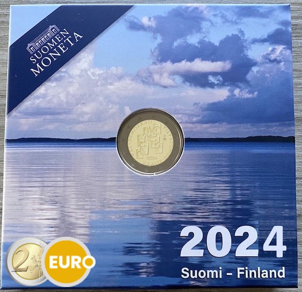 2 euro Finland 2024 - Verkiezingen en democratie BE Proof