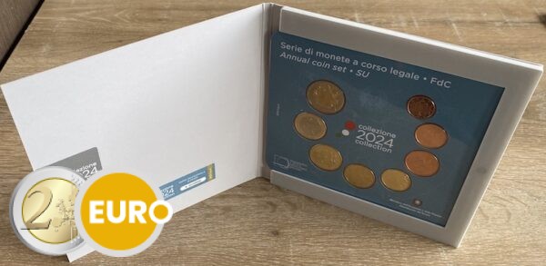 Euro set BU FDC Italie 2024