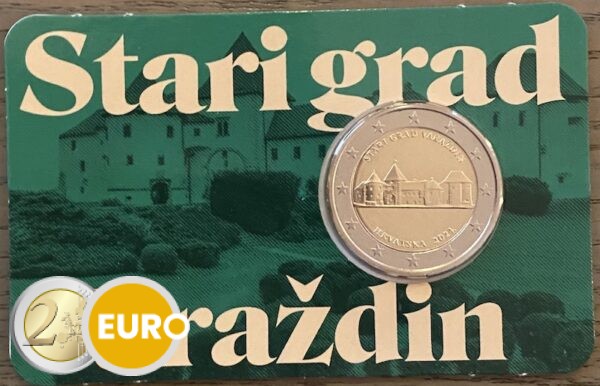 2 euro Kroatië 2024 - Varaždin UNC Coincard