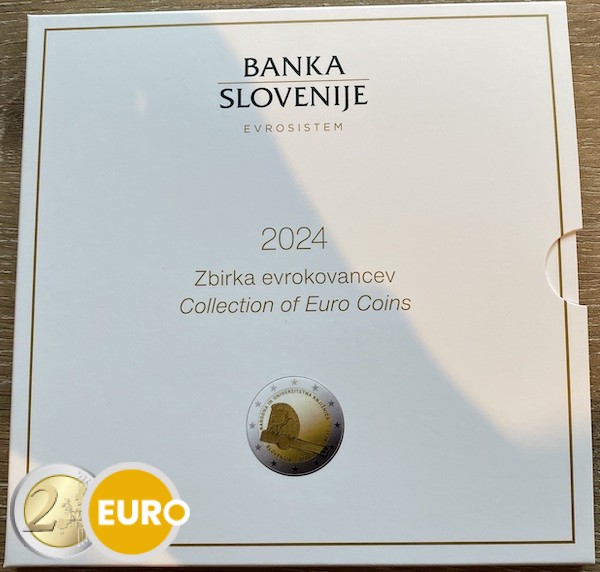 Euro set BU FDC Slovenie 2024