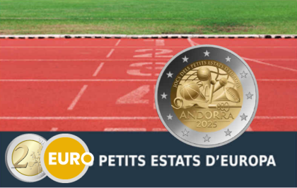 2 euro Andorra 2025 - Games of the Small States of Europe BE Proof