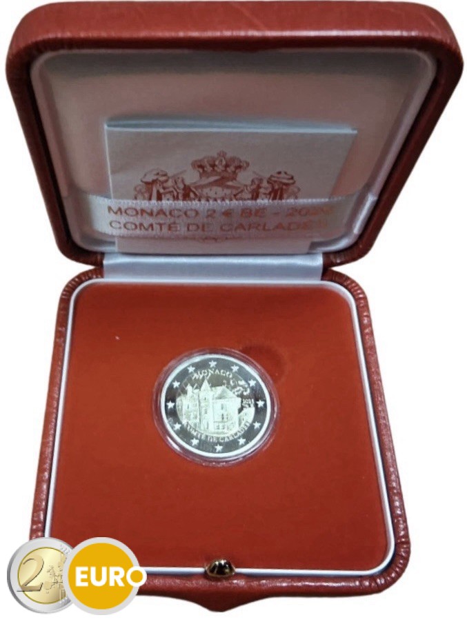 2 euros Monaco 2025 - Ancien fief du Carladès BE Proof