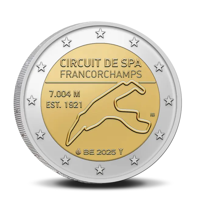 2 euro Belgium 2025 - Spa-Francorchamps UNC