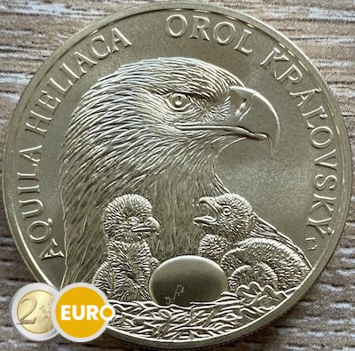 5 euros Slovaquie 2025 - Aigle impérial UNC