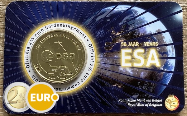 2,50 euros Belgique 2025 - ASE BU FDC Coincard NL