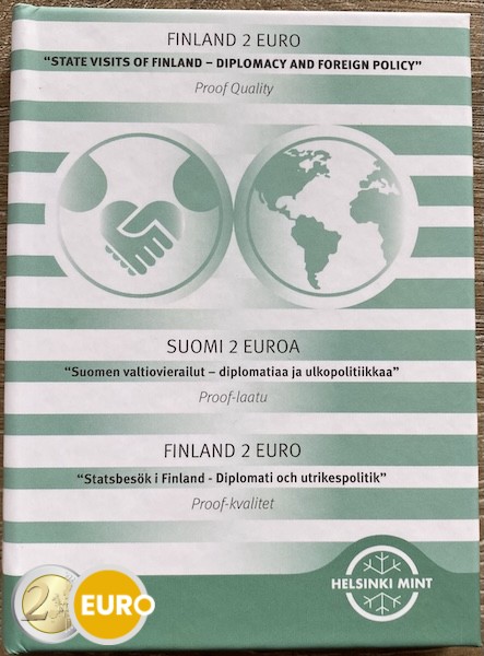 2 euros Finlande 2025 - Diplomatie et Politique Étrangère BE Proof