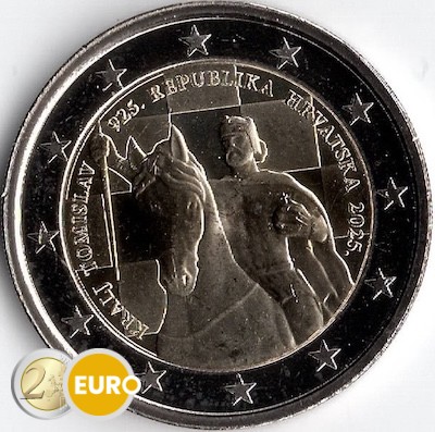 2 euro Croatia 2025 - 1100 years Croatia UNC