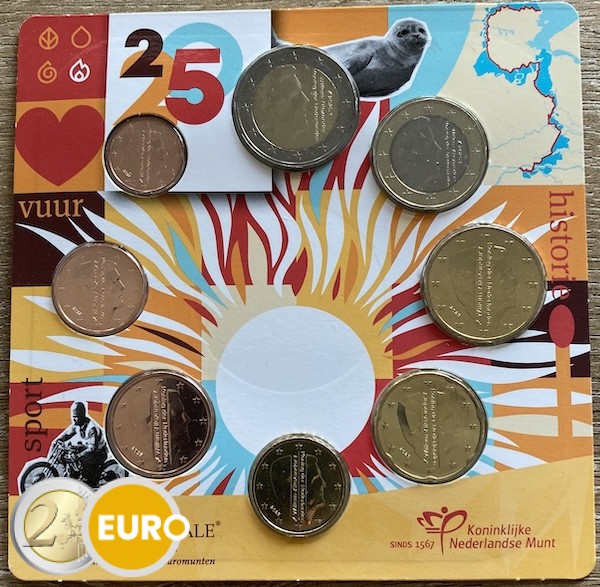 Euro set UNC Netherlands 2025