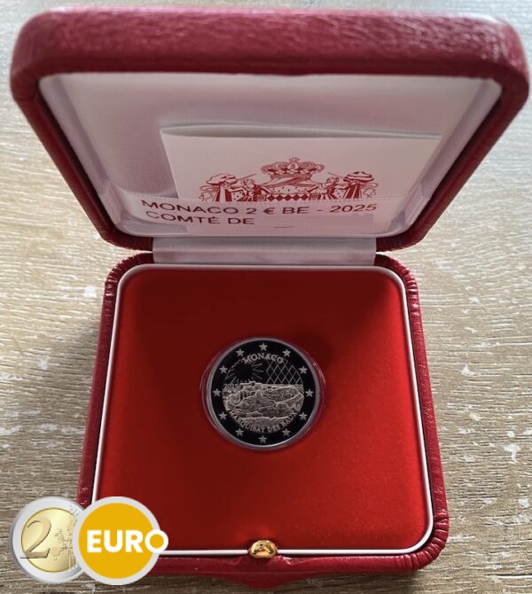 2 euro Monaco 2025 - Old fief of Baux BE Proof